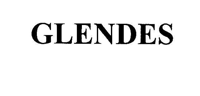 Mẫu nhãn hiệu GLENDES