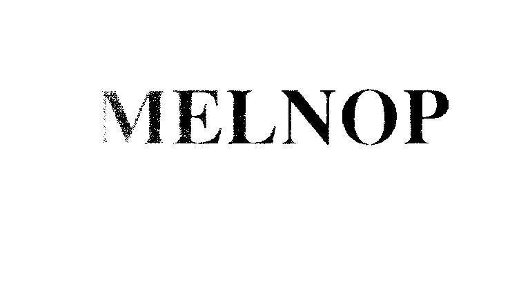 Mẫu nhãn hiệu MELNOP