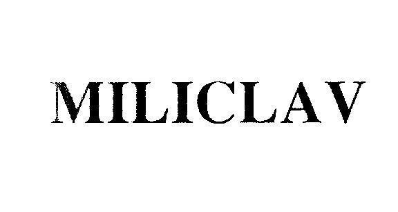 Mẫu nhãn hiệu MILICLAV