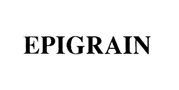 Mẫu nhãn hiệu EPIGRAIN