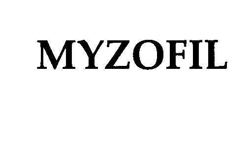 Mẫu nhãn hiệu MYZOFIL