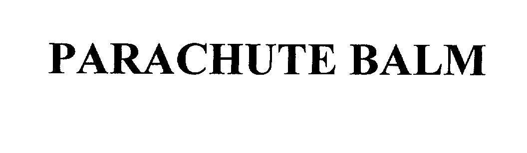 Mẫu nhãn hiệu PARACHUTE BALM