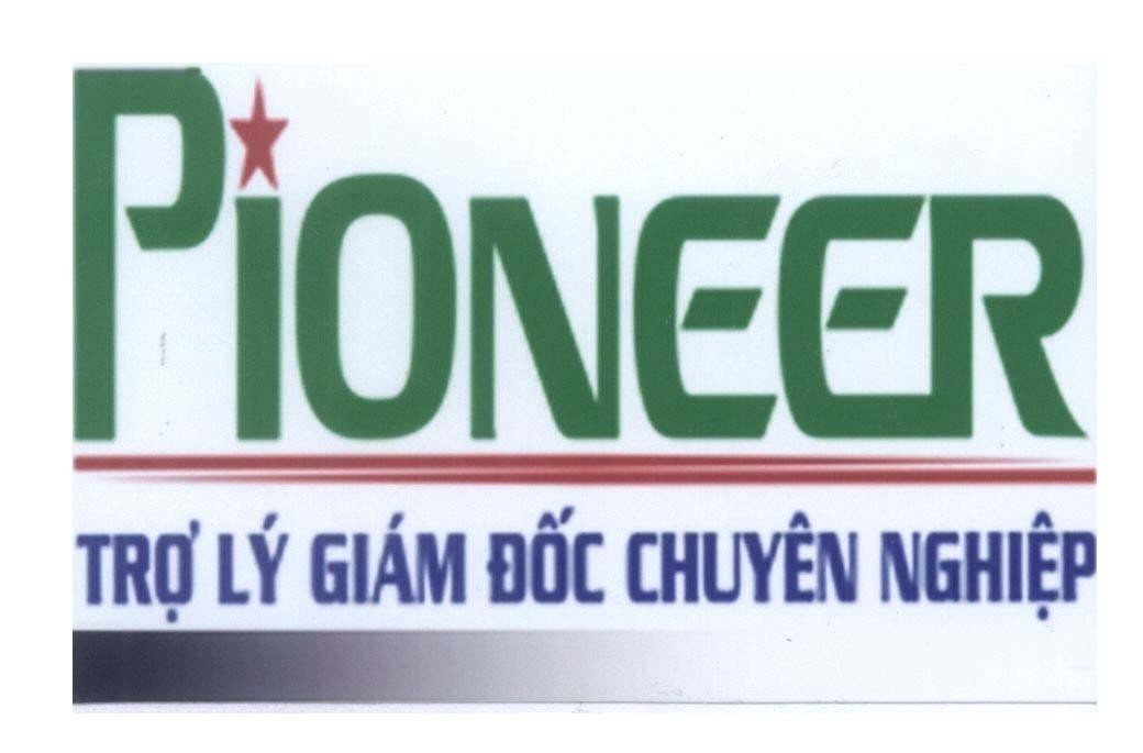 Mẫu nhãn hiệu PIONEER Trợ Lý Giám Đốc Chuyên Nghiệp