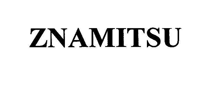 Mẫu nhãn hiệu ZNAMITSU