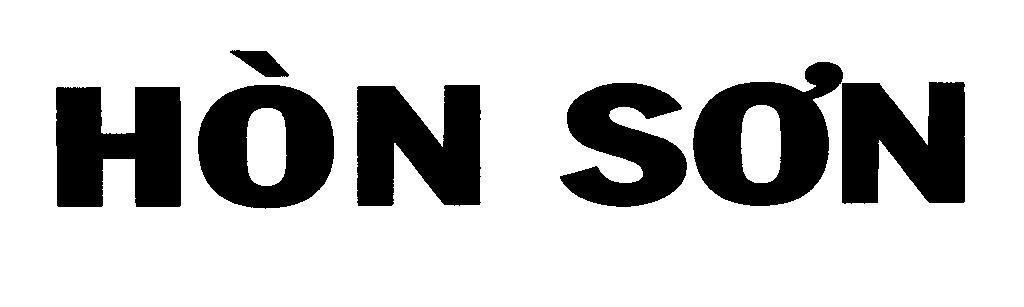 Mẫu nhãn hiệu Hòn Sơn