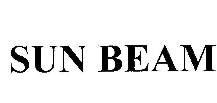 Mẫu nhãn hiệu SUN BEAM