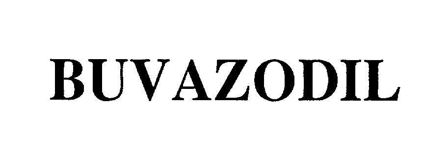 Mẫu nhãn hiệu BUVAZODIL