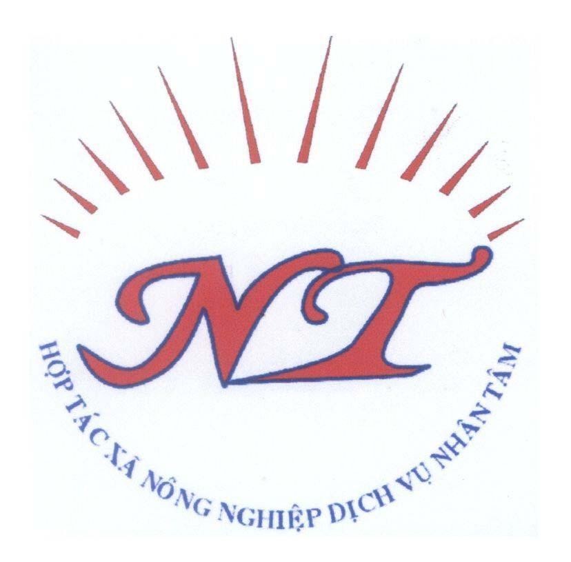 Mẫu nhãn hiệu NT Hợp tác xã nông nghiệp dịch vụ Nhân Tâm