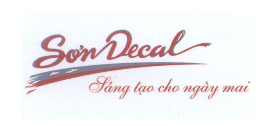 Mẫu nhãn hiệu Sơn Decal Sáng tạo cho ngày mai