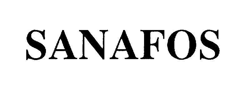 Mẫu nhãn hiệu SANAFOS