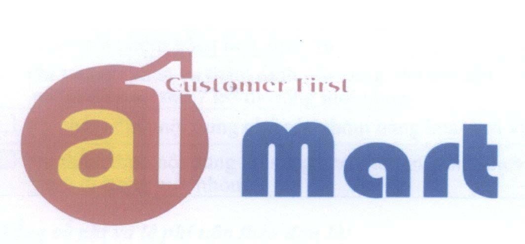 Mẫu nhãn hiệu a1 Customer First Mart