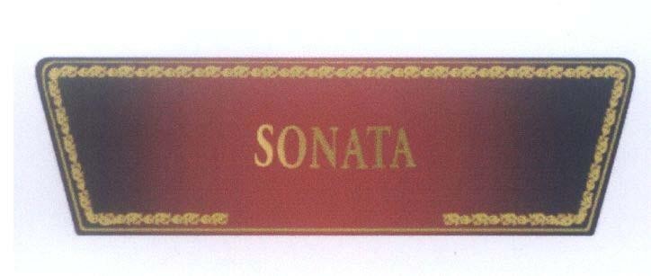 Mẫu nhãn hiệu SONATA