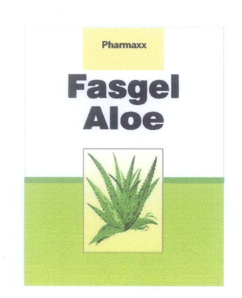 Mẫu nhãn hiệu Pharmaxx Fasgel ALoe