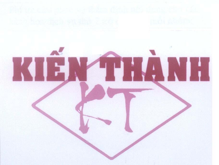 Mẫu nhãn hiệu Kiến Thành KT