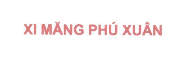 Mẫu nhãn hiệu Xi măng Phú Xuân