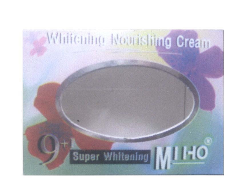 Mẫu nhãn hiệu MIHO Whitening Nourishing Cream 9+1 Super Whitening