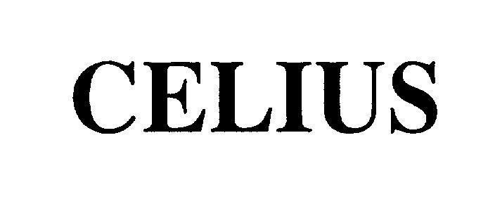Mẫu nhãn hiệu CELIUS