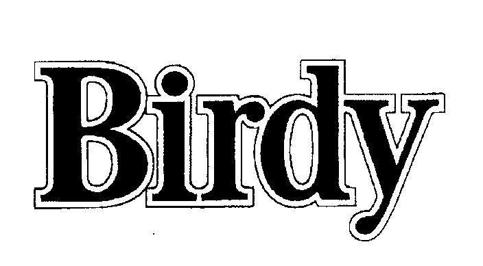 Mẫu nhãn hiệu Birdy