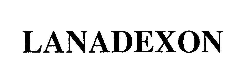 Mẫu nhãn hiệu LANADEXON