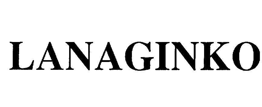 Mẫu nhãn hiệu LANAGINKO
