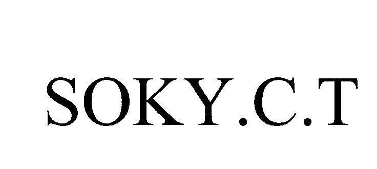 Mẫu nhãn hiệu SOKY.C.T