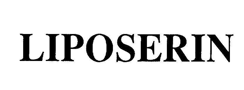 Mẫu nhãn hiệu LIPOSERIN