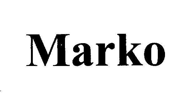 Mẫu nhãn hiệu Marko