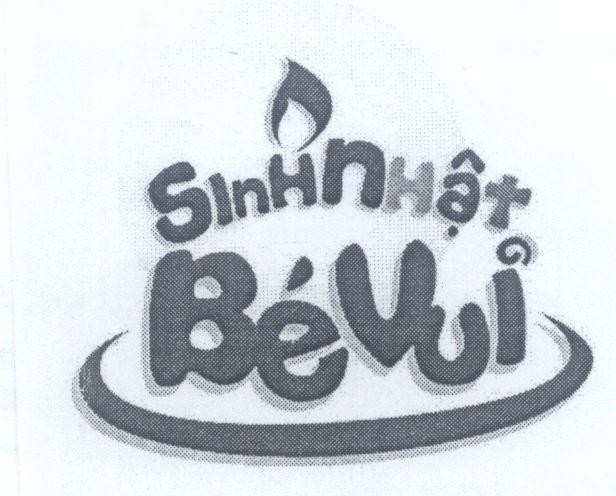 Mẫu nhãn hiệu Sinh nhật Bé vui