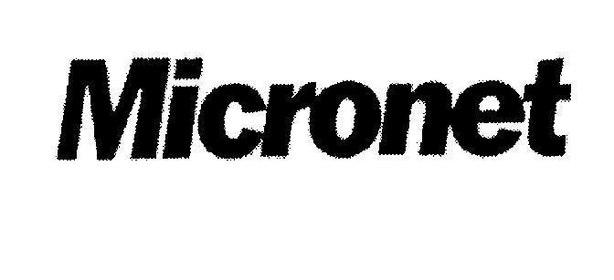 Mẫu nhãn hiệu Micronet