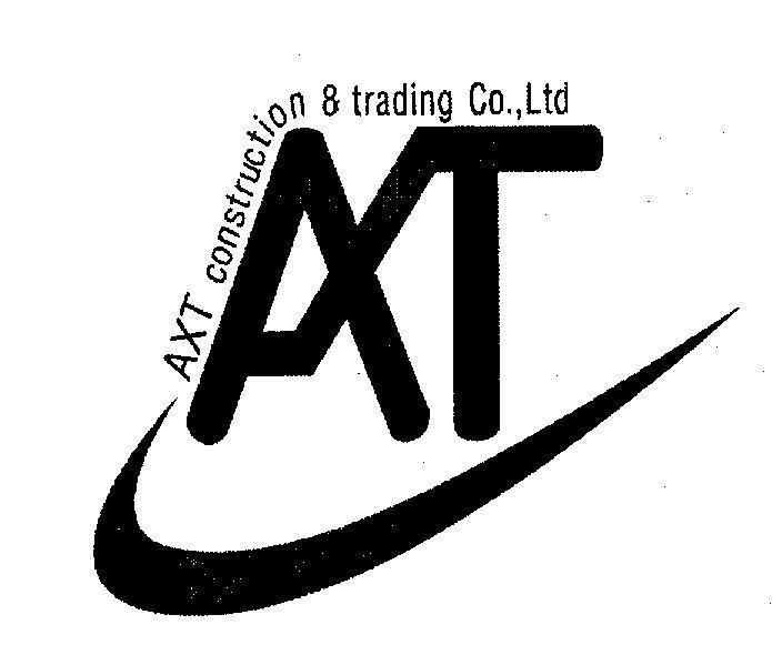 Mẫu nhãn hiệu AXT Construction 8 trading Co.,Ltd