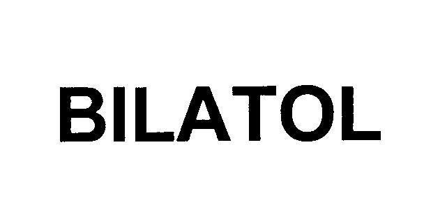 Mẫu nhãn hiệu BILATOL