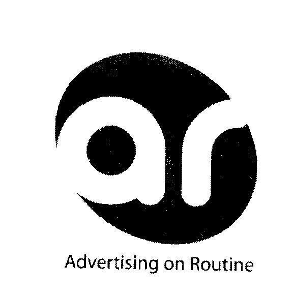 Mẫu nhãn hiệu ar Advertising on Routine