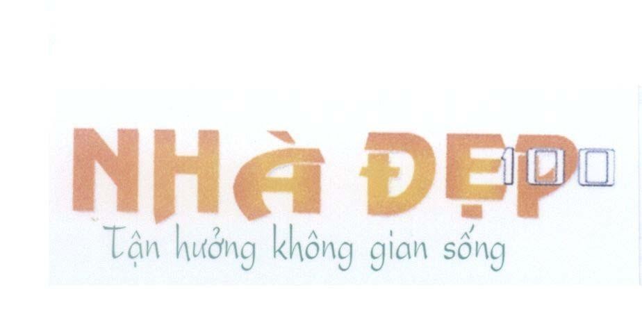 Mẫu nhãn hiệu Nhà đẹp 100 Tận hưởng không gian sống