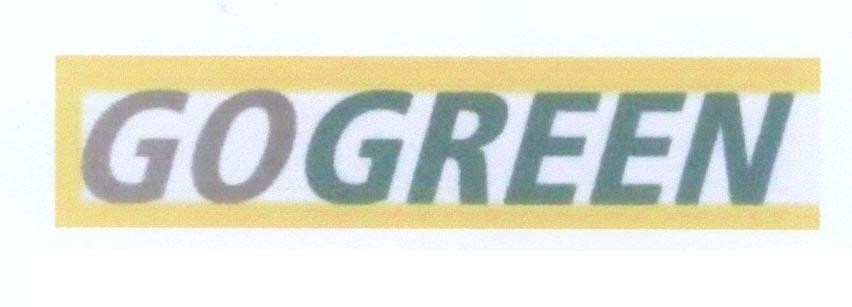 Mẫu nhãn hiệu GOGREEN