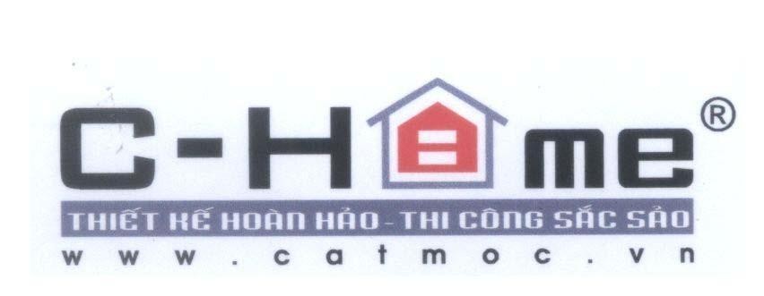 Mẫu nhãn hiệu C - Home Thiết kế hoàn hảo-Thi công sắc sảo www.catmoc.vn