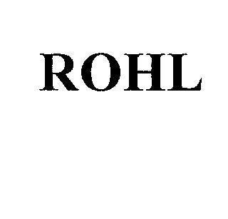 Mẫu nhãn hiệu ROHL