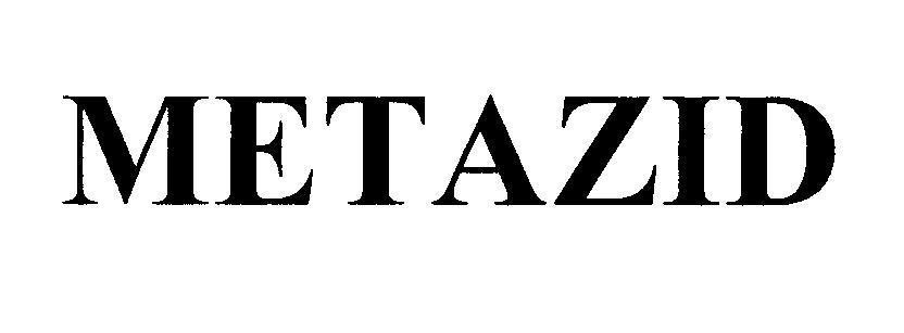 Mẫu nhãn hiệu METAZID