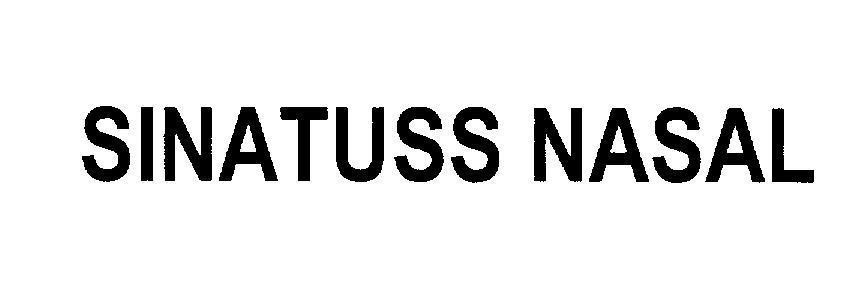 Mẫu nhãn hiệu SINATUSS NASAL