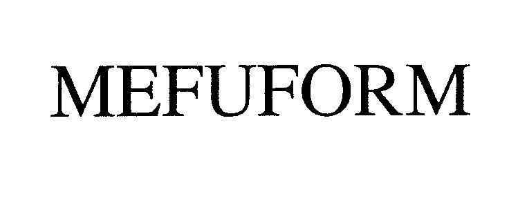 Mẫu nhãn hiệu MEFUFORM