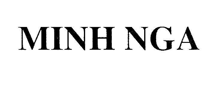 Mẫu nhãn hiệu MINH NGA