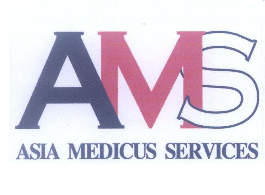 Mẫu nhãn hiệu AMS ASIA MEDICUS SERVICES