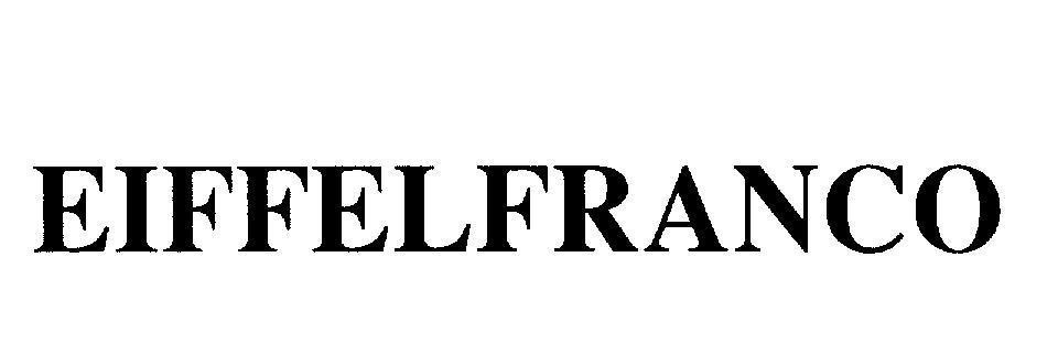 Mẫu nhãn hiệu EIFFELFRANCO