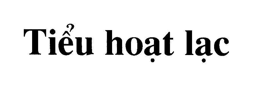 Mẫu nhãn hiệu Tiểu hoạt lạc