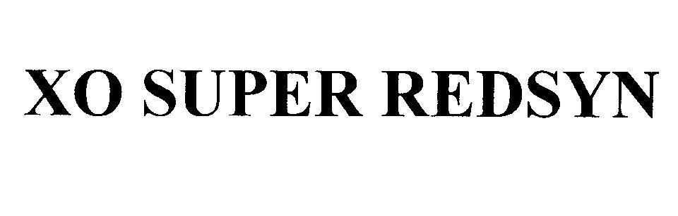 Mẫu nhãn hiệu XO SUPER REDSYN