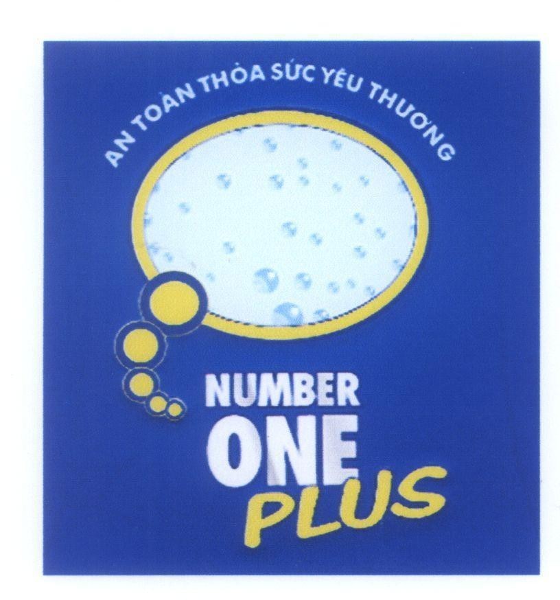Mẫu nhãn hiệu NUMBER ONE PLUS An Toàn Thoả Sức Yêu Thương