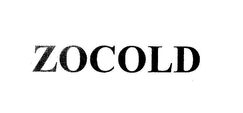 Mẫu nhãn hiệu ZOCOLD
