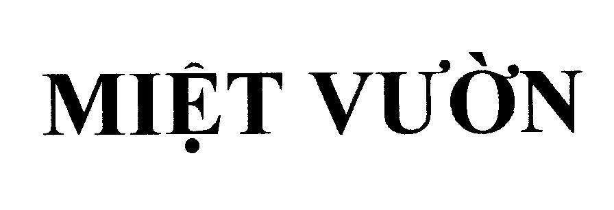 Mẫu nhãn hiệu Miệt Vườn