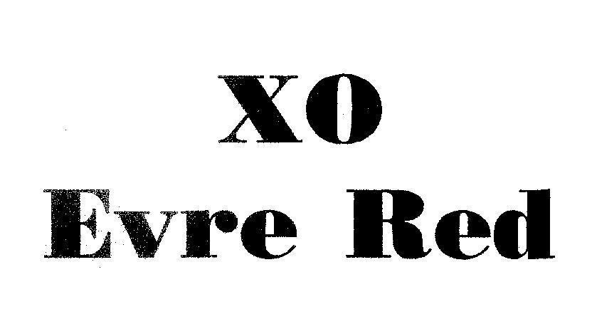 Mẫu nhãn hiệu XO Evre Red
