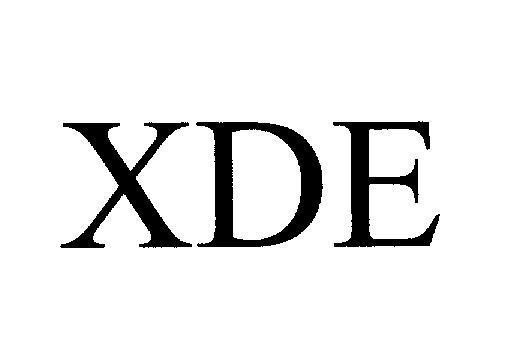 Mẫu nhãn hiệu XDE