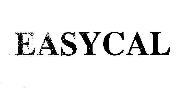 Mẫu nhãn hiệu EASYCAL